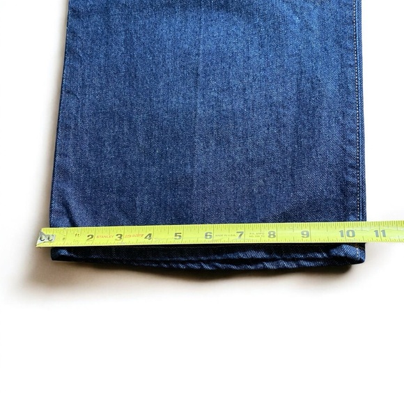 NWT Lauren Ralph Lauren Mid-Rise Wide-Leg Jean size 4P - Picture 9 of 14